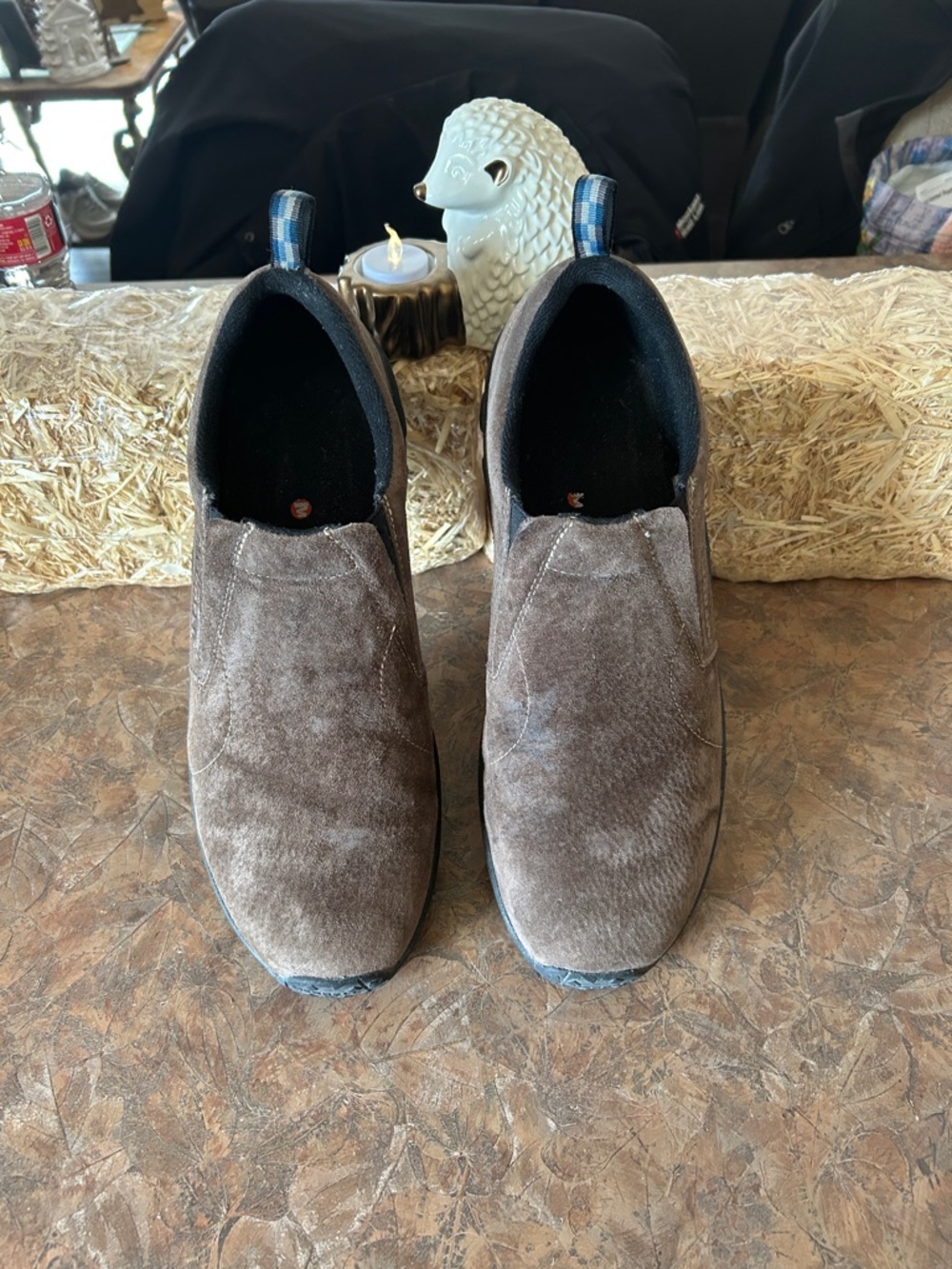 MERRELL Jungle Moc Slip On Leather Shoes